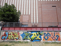 Graffiti Along the Spree