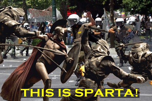 THIS IS SPARTA! by Colonel Flick