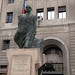 Monumento ad Allende nella Plaza de la Constitution