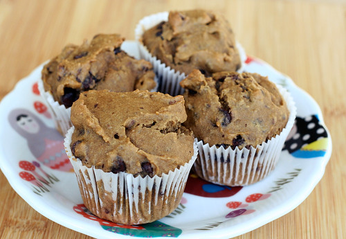Gluten-Free Chocolate Chip Flax-Seed Muffins