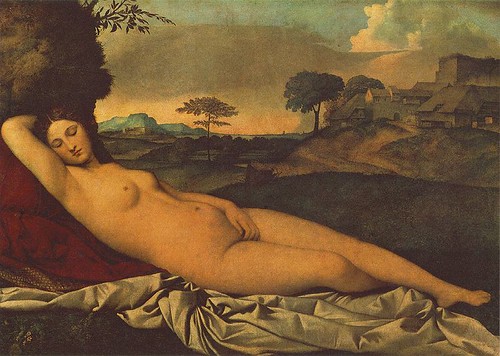The Sleeping Venus or The Dresden Venus, 1510, by Giorgione