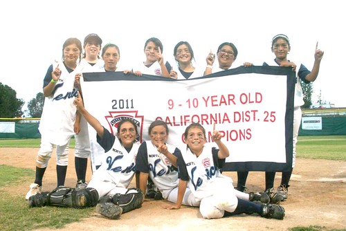 North Venice Little League 9-10 year old All-Star girls