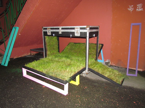 Grass installation by Frode Jakobsen and Morten Engebretsen
