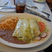 taquitos with salsa at Tony's Mexican Rest. Las Vegas NV