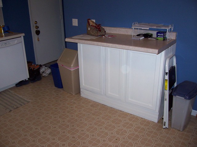 kitchen cabinet thing painted
