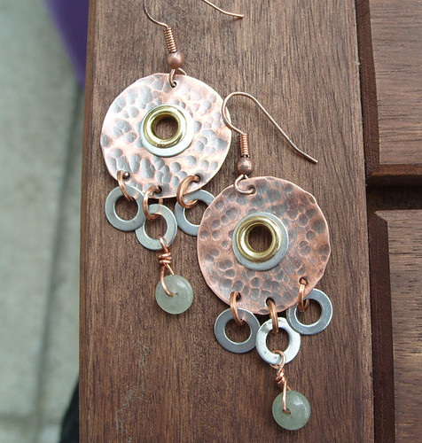 Copper, Washers and Aventurine
