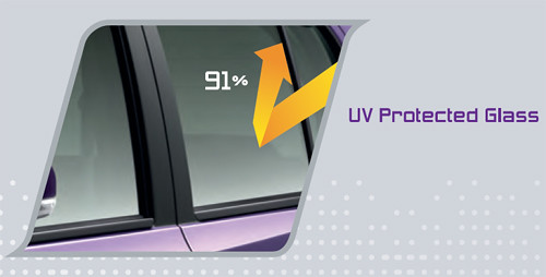 Perodua MyVi 2011 : UV Protected Glass