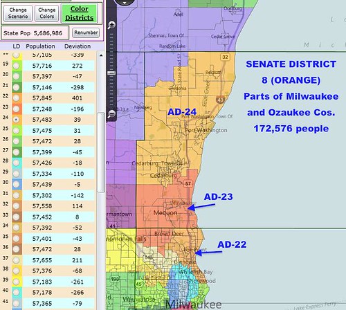 Wi State Senateassembly Districts