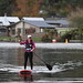 stand up paddle board race, Lake Okareka, Rotoru