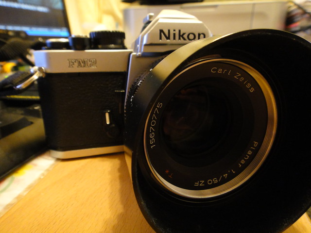 Nikon FM2+ZF 50 1.4 小試