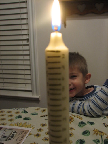 Advent Candle - day 1