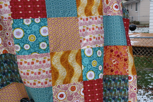 Folksy Flannel Quilt Top