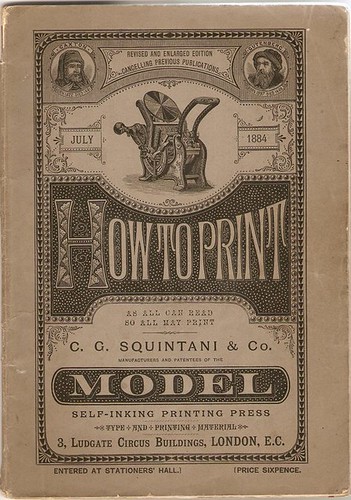The Model Printing Press by bogtrykkeren