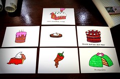 Wide Game Cake Cards