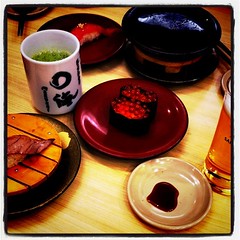 Lunch 12/19 札幌の回転寿司、うめー！