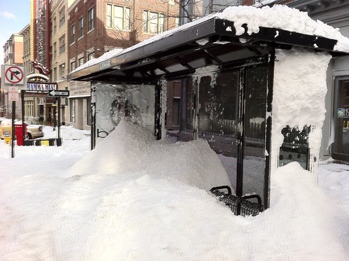 Bus Stop Snow Removal FAIL