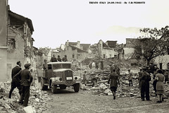 Y / Tn – Seconda Guerra Mondiale TRENTO bombardata Second World War Trento bombed year 1943