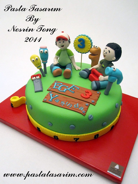  HANDY MANNY CAKE - EGE BIRTHDAY