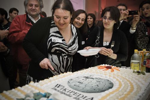 Foto party 10 anni Wikipedia Italia