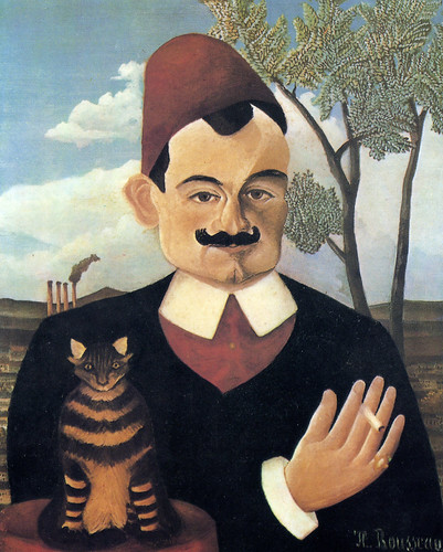Henri Rousseau: Portrait de Pierre Loti (1910) by petrus.agricola