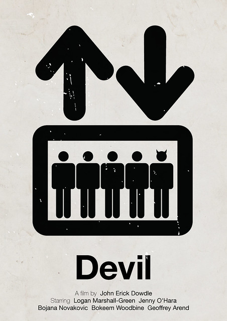 'Devil' pictogram movie poster