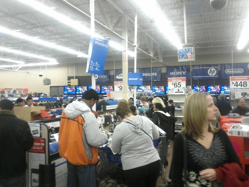 Black Friday Mayhem At Walmart. 7AM.