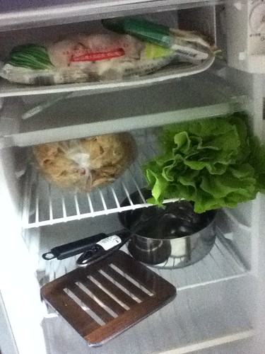 冰箱、食材