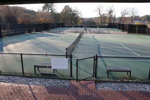 Heflin Tennis Center (outside courts), Ouachita Baptist University