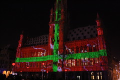 Christmas lights at Grand Place, Brussels