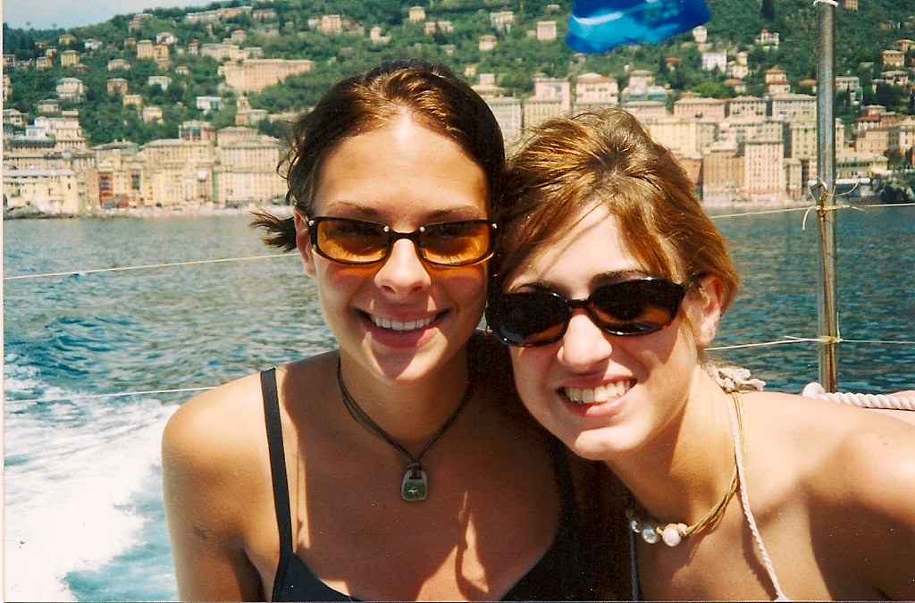 kelly king and me in italy