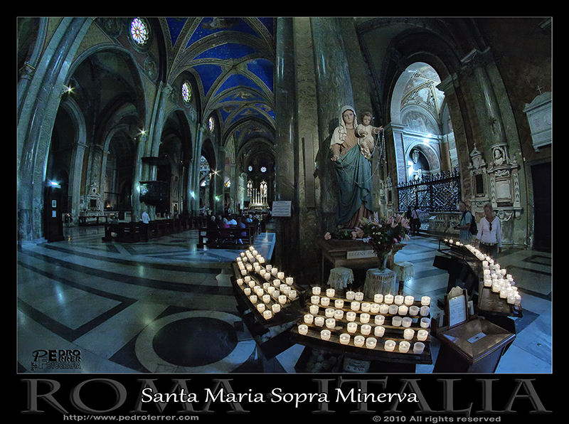 Roma - Santa María Sopra Minerva - Virgen