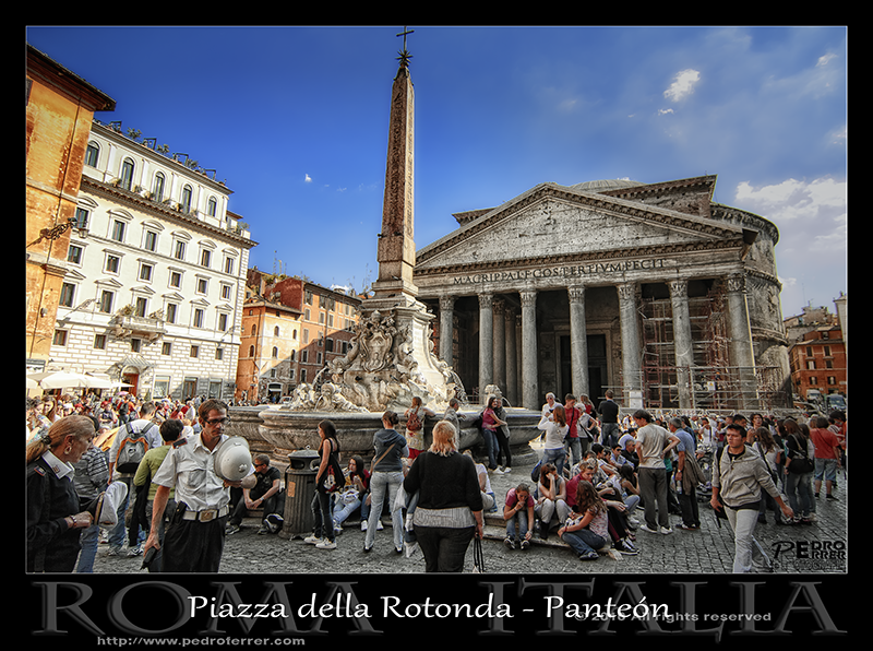 Roma - Piazza della Rotonda - Panteón