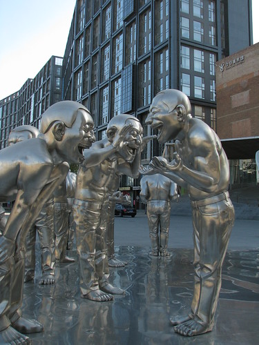 Sculptures by Yue Minjun