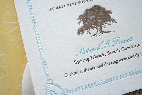 Maine Ocean Wedding Invitation