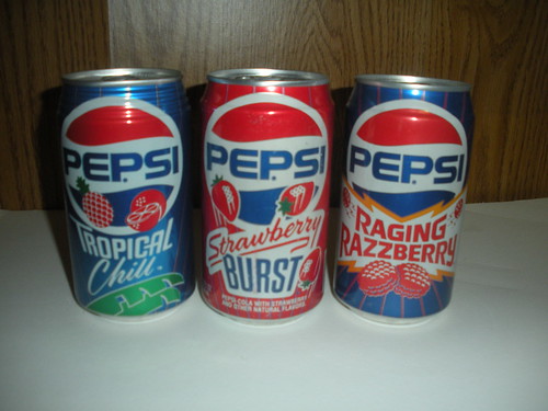 Pepsi Wild bunch cans - Early 90's