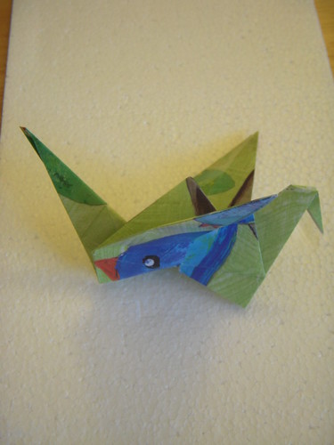 Origami #14: Flapping Bird
