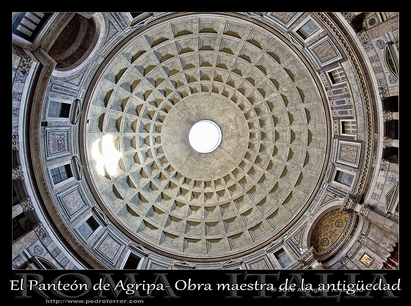 Roma - El Panteón - cúpula