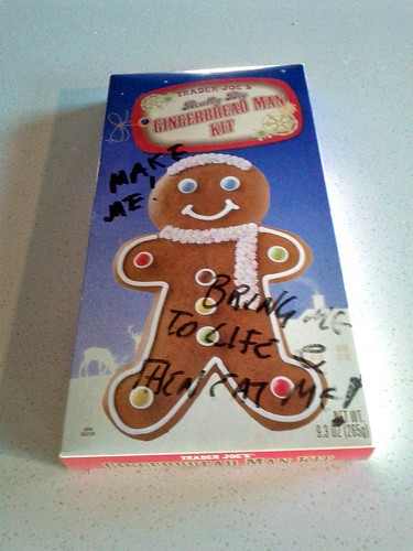 Day 21 - Lonely Gingerbread Man
