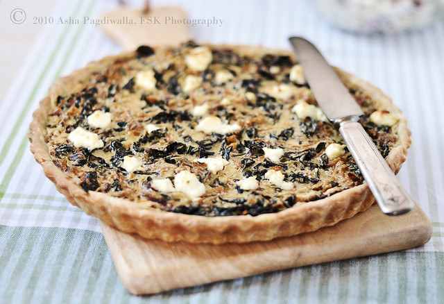 Kale and Carrot Tart wide