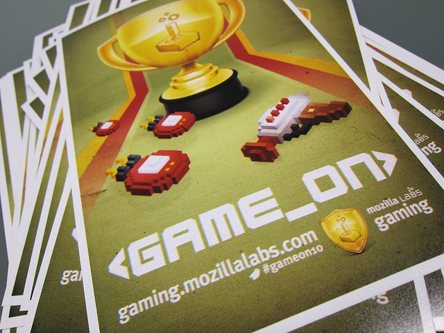 Flyer for <GAME_ON> 10