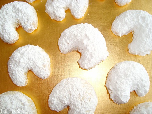 Almond Crescent Cookies