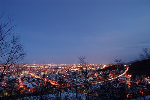 Night View of Mt,TeineMaruⅡ
