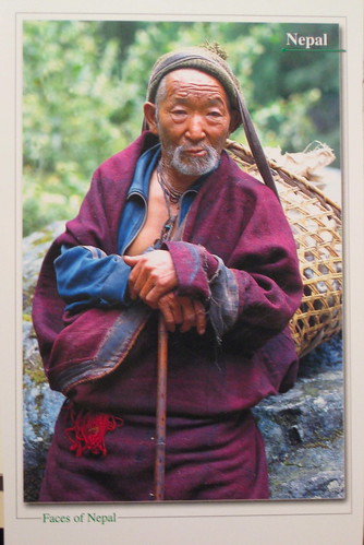 Old man of Manaslu region