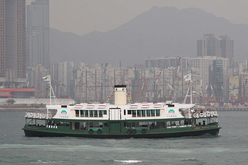 Star Ferry 'Shining Star' converted back to the earlier configuration, now used on tourist cruises