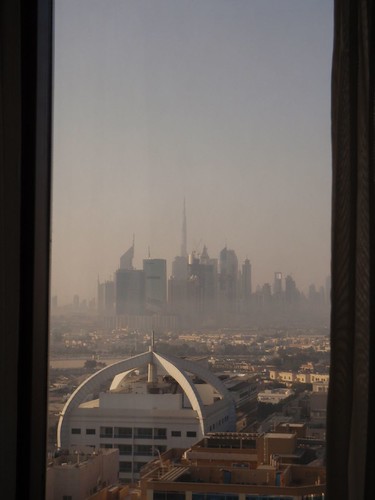 Dubai from Hotel Window