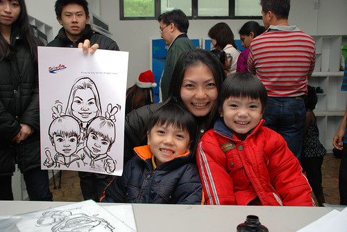 Caricature live sketching for Snow City - Day 7 - 8