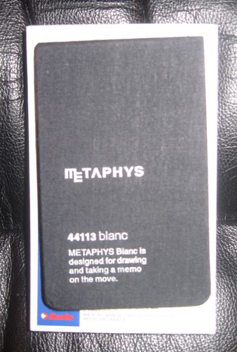 Metaphys Blanc 44113 memo pad 