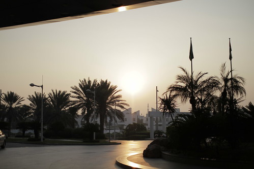 Outside Jumeirah Beach Hotel