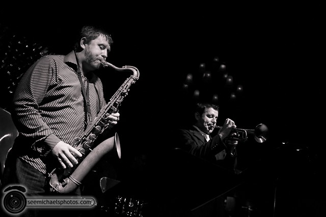Jason Robinson Quintet at Dizzy's 121810 © Michael Klayman-008