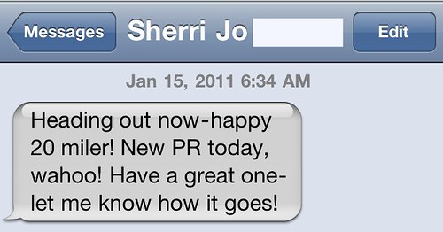 Text Message From Sherri